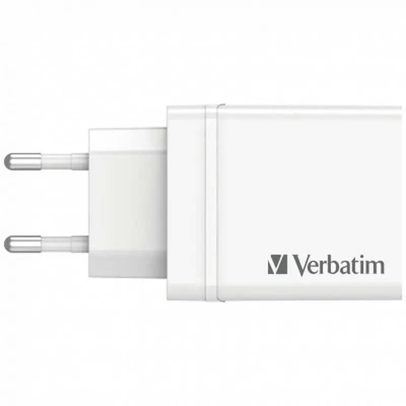Зарядний пристрій Verbatim USB 30W PD3.0 4-ports white (49701) - фото 5