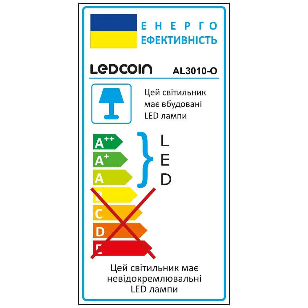 Світлодіодний накладний світильник Ledcoin AL3010-O 24 Вт 6500K - фото 3