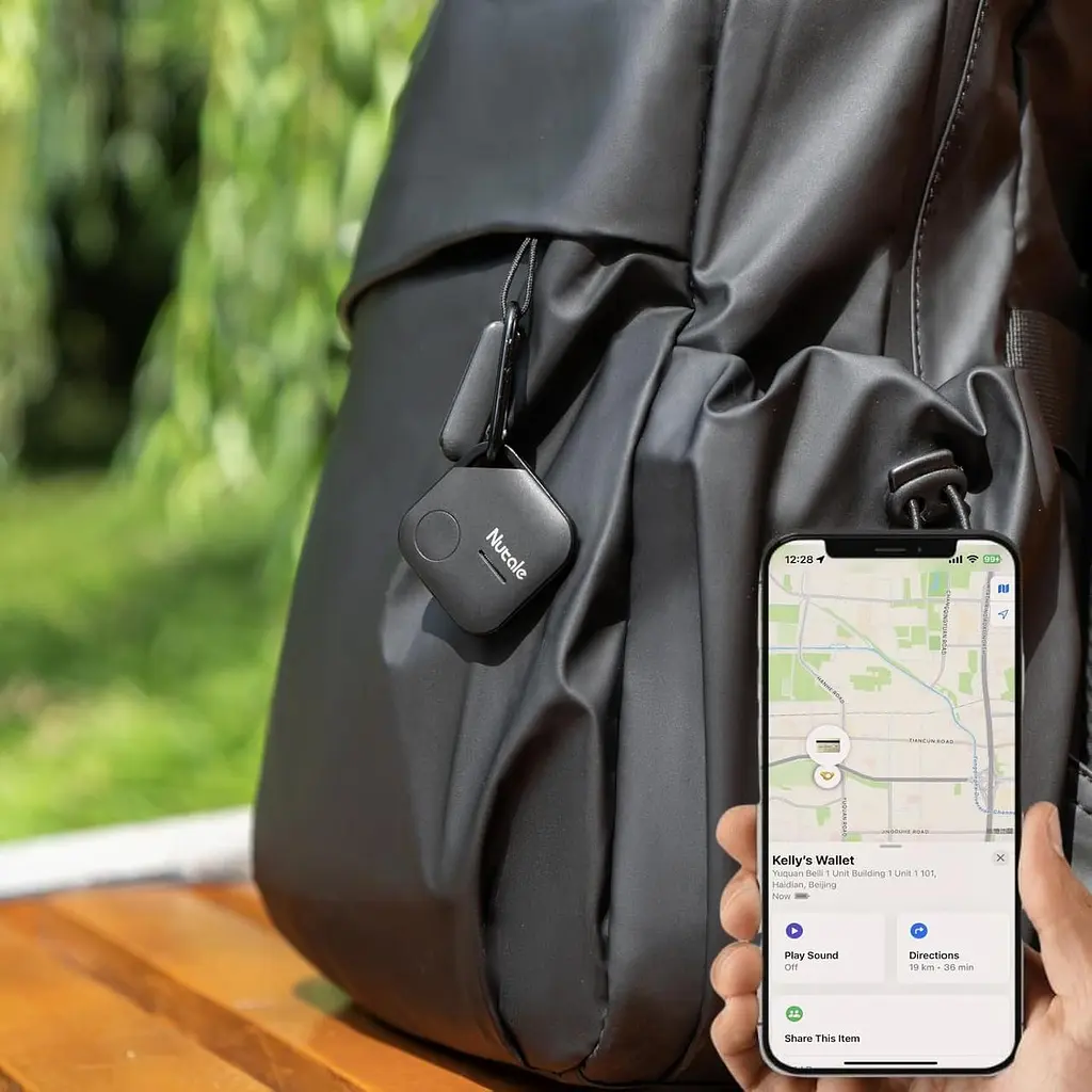 Локатор Nutale Air Pro Key Finder Tag Black - Тільки IOS - 1 шт. Bluetooth Item Finder Tracker Item Locator - Робота з iPhone - фото 7