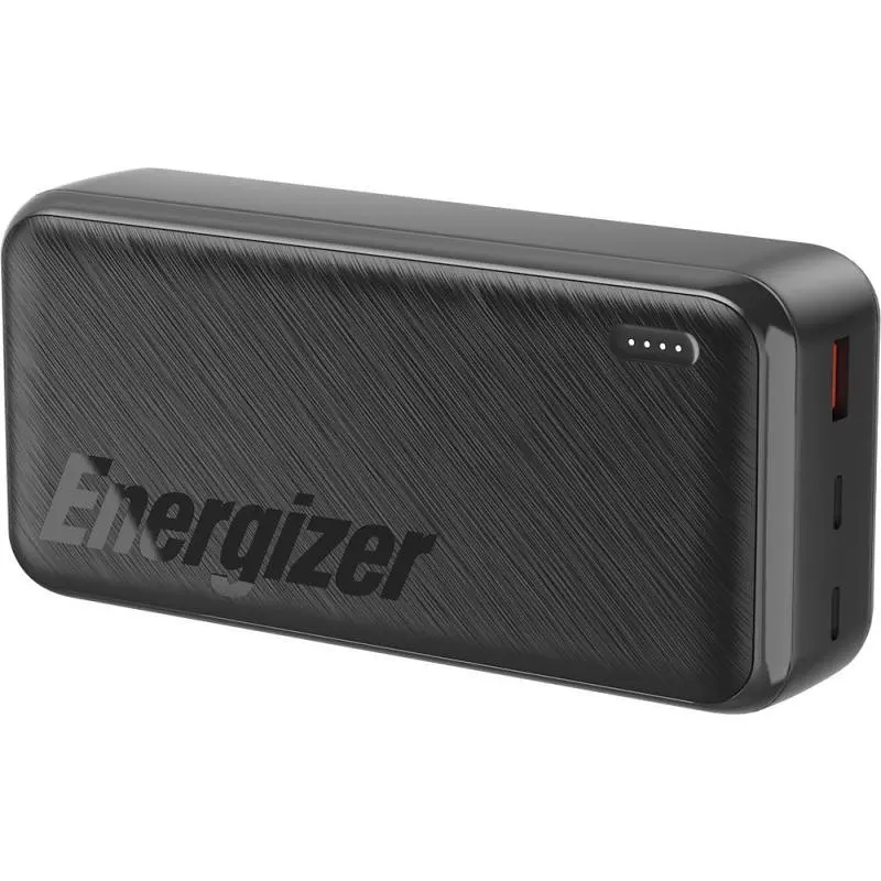 Павербанк ENERGIZER UE30055PQ 30000 mAh PD20W + QC22.5W (Black) - фото 4
