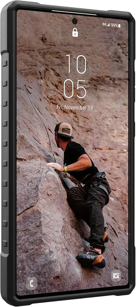 Оригінальний протиударний чохол для Samsung Galaxy S25 Ultra UAG Pathfinder MagSafe (S938) Clear Ice 214483114333 - фото 10