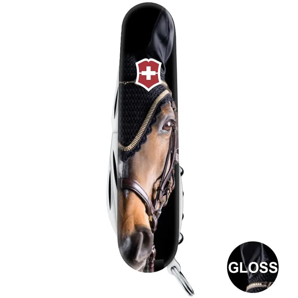 Складаний ніж Victorinox SPARTAN ZODIAC Королівський кінь 1.3603.3.Z5290pk - фото 4