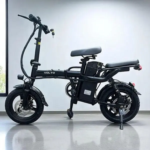 Электровелосипед Volto Compact 600W 48V 19Ah черный - фото 4