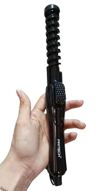 Плойка спіральна для волосся Pritech TB-668 чорний 35 Вт - фото 2