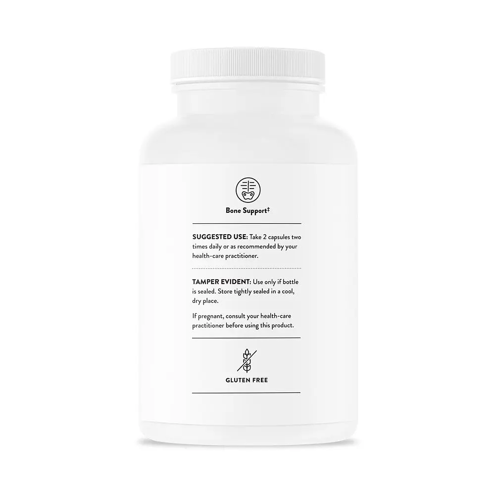 Витамины и минералы Thorne Advanced Bone Support 120 капсул - фото 3