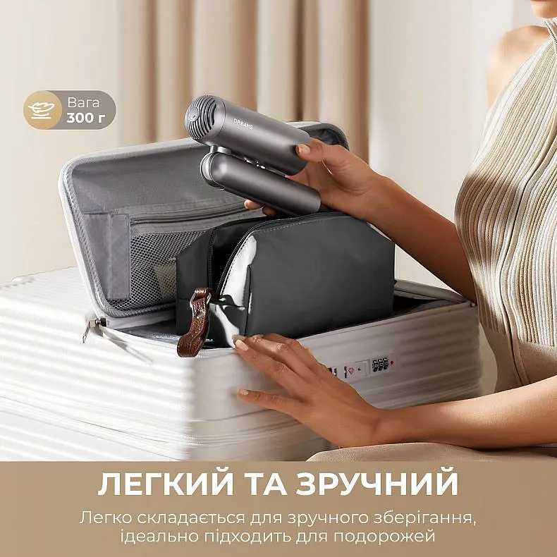 Фен-стайлер Dreame Pocket Pro 5in1 Titanium (AHD51PRO_T5) [174319] - фото 5