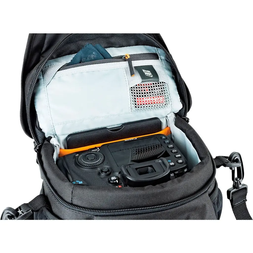 Сумка для фотоапарата Lowepro Nova 140 AW II Black (LP37117-PWW) [135678] - фото 12