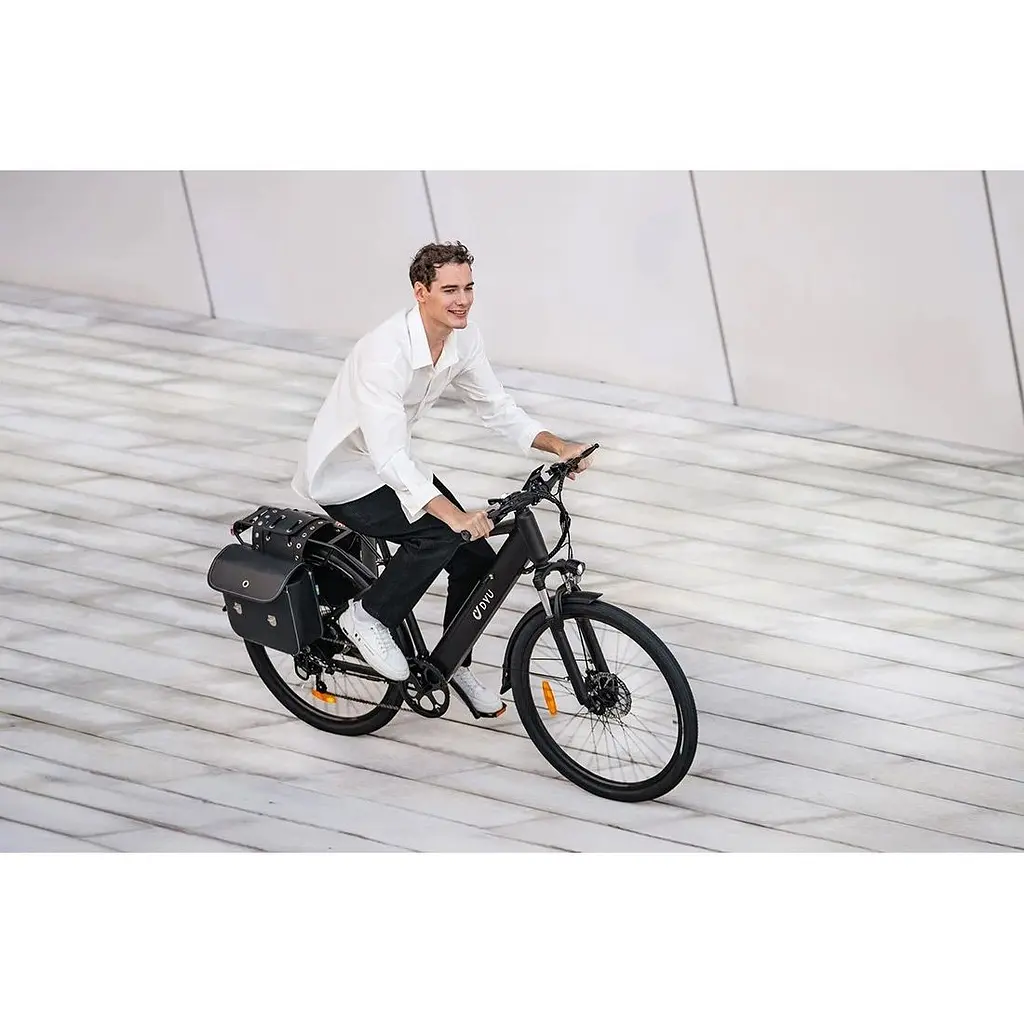 Электровелосипед DYU C5 Black [131855] - фото 12