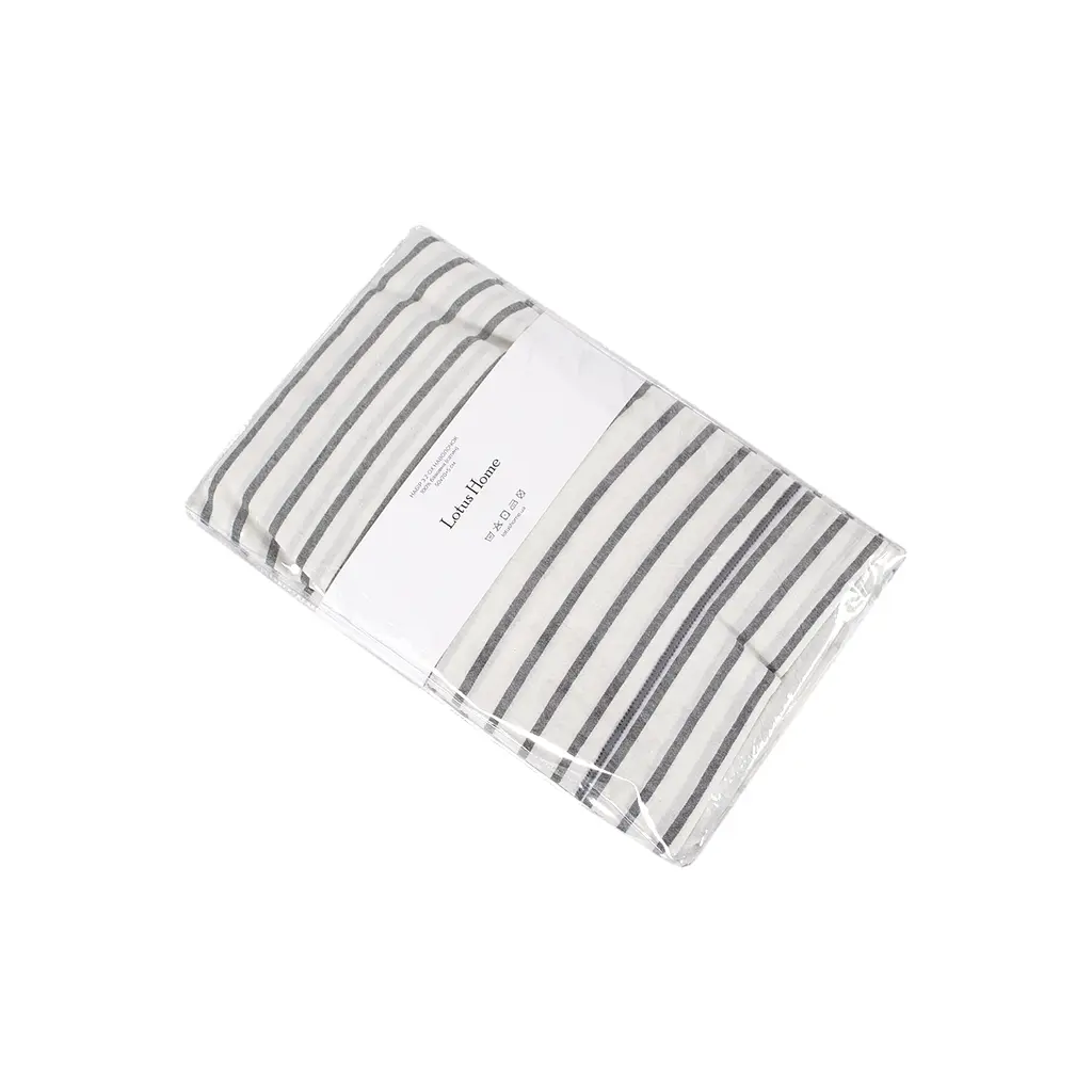 Наволочки Lotus Home - Timeless антрацит 50x70+5 (2 шт) - фото 3