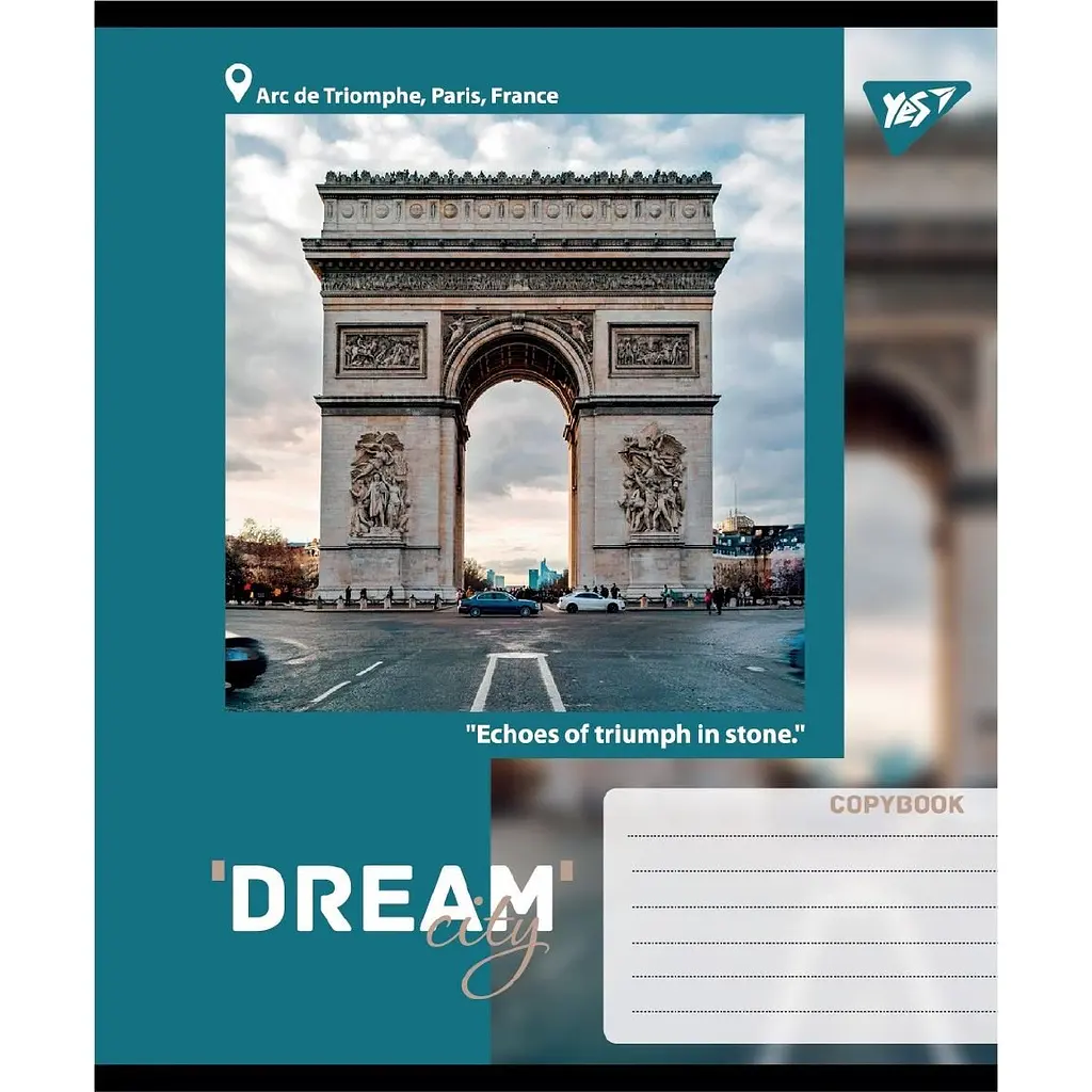 Набір зошитів Yes Dream City А5, 24 аркуші 20 шт. (767700) - фото 5