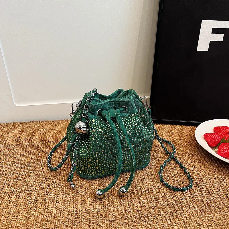 Сумочка Старс Italian Bags green 16x12x15 см Зелений - фото 3