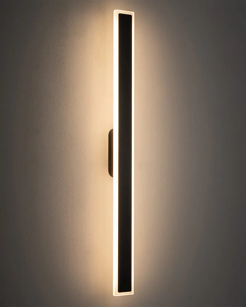 Світильник вуличний настінний Nowodvorski 11553 Isla LED 1x22W 3000K 1200Lm IP54 чорний - фото 2