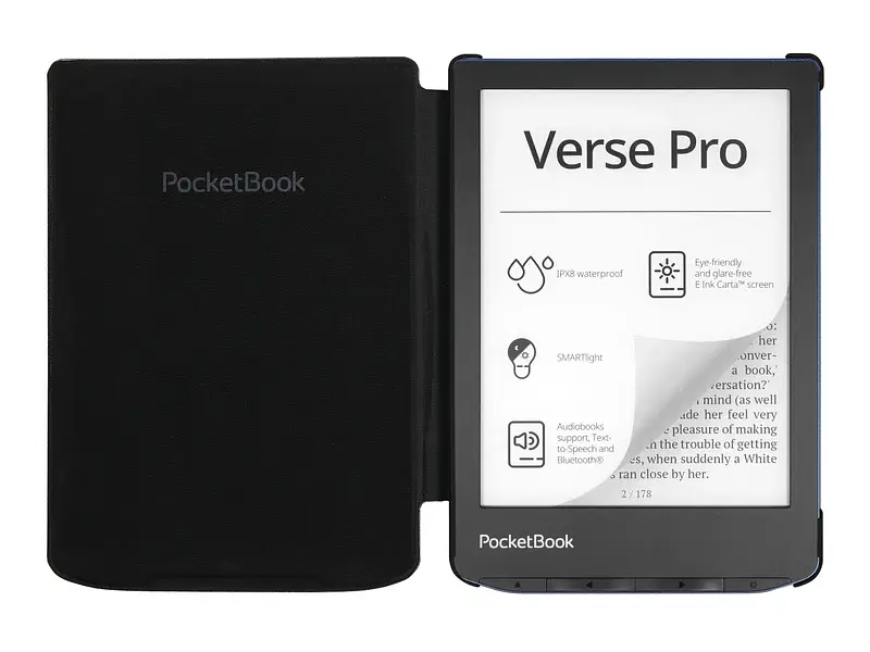 Чохол для електронної книги PocketBook 6 Shell cover PB629/634 black (H-S-634-K-WW) - фото 5
