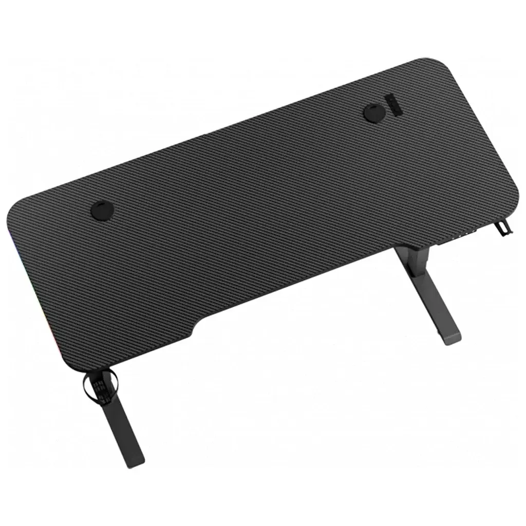 Комп'ютерний стіл GT Racer TY-1611 Black (TY-1611 (160x60x72-117) Black) - фото 5