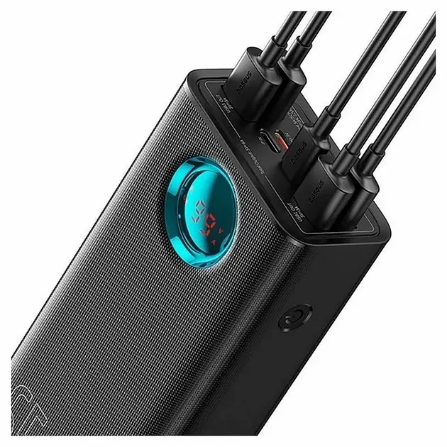 Повербанк Baseus Amblight Digital Display 65W 26800 mAh Black (P10022402113-00) - фото 5