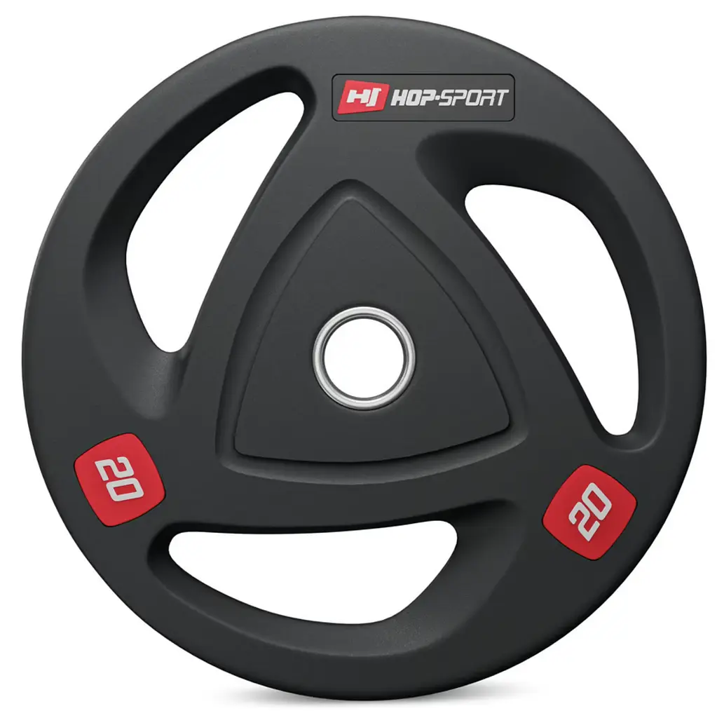 Диск олімпійський Hop-Sport 20кг - фото 2