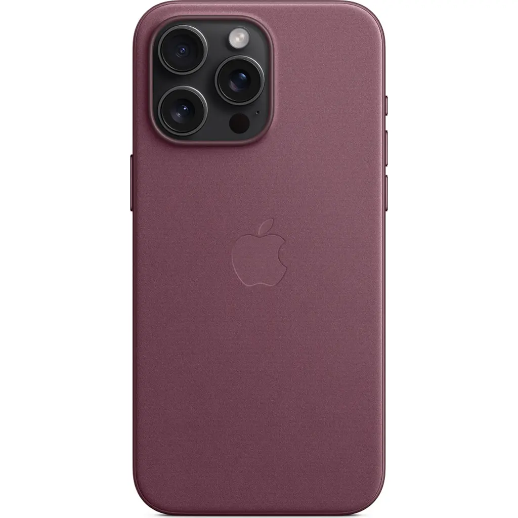 Чохол Apple FineWoven Case with MagSafe для iPhone 15 Pro Max Mulberry (MT4X3ZM/A) [92923] - фото 3