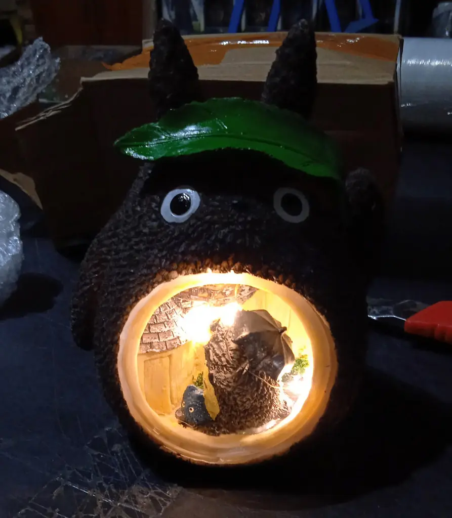 Світильник нічник Мій сусід Тоторо Tonari no Totoro 13 см CH NL T 07 - фото 4