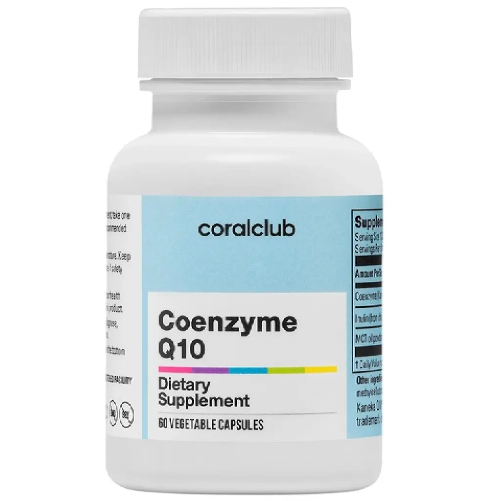 Коензим Q10 Корал Клаб, 60 капсул | Coenzyme Q10 Coral Club