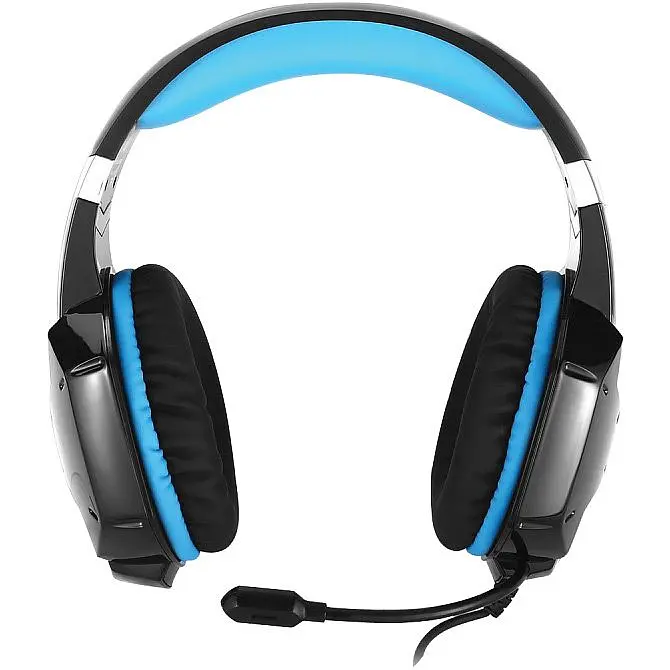 Ігрові навушники REAL-EL GDX-7500 Black/Blue (EL124100015) [112554] - фото 2
