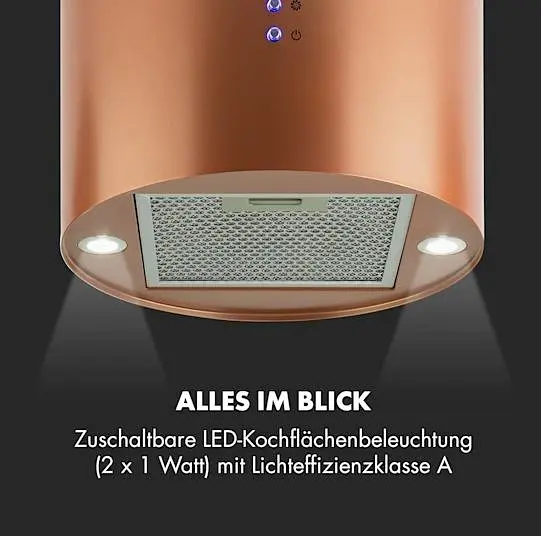 Островная вытяжка Klarstein Barett Island (10035165) - фото 5