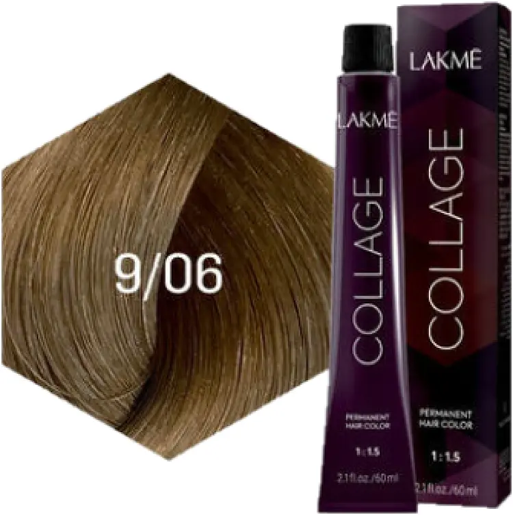 Перманентная краска для волос Lakme Collage Creme Hair Color оттенок 9/06+ (очень теплый светлый блондин) 60 мл - фото 2