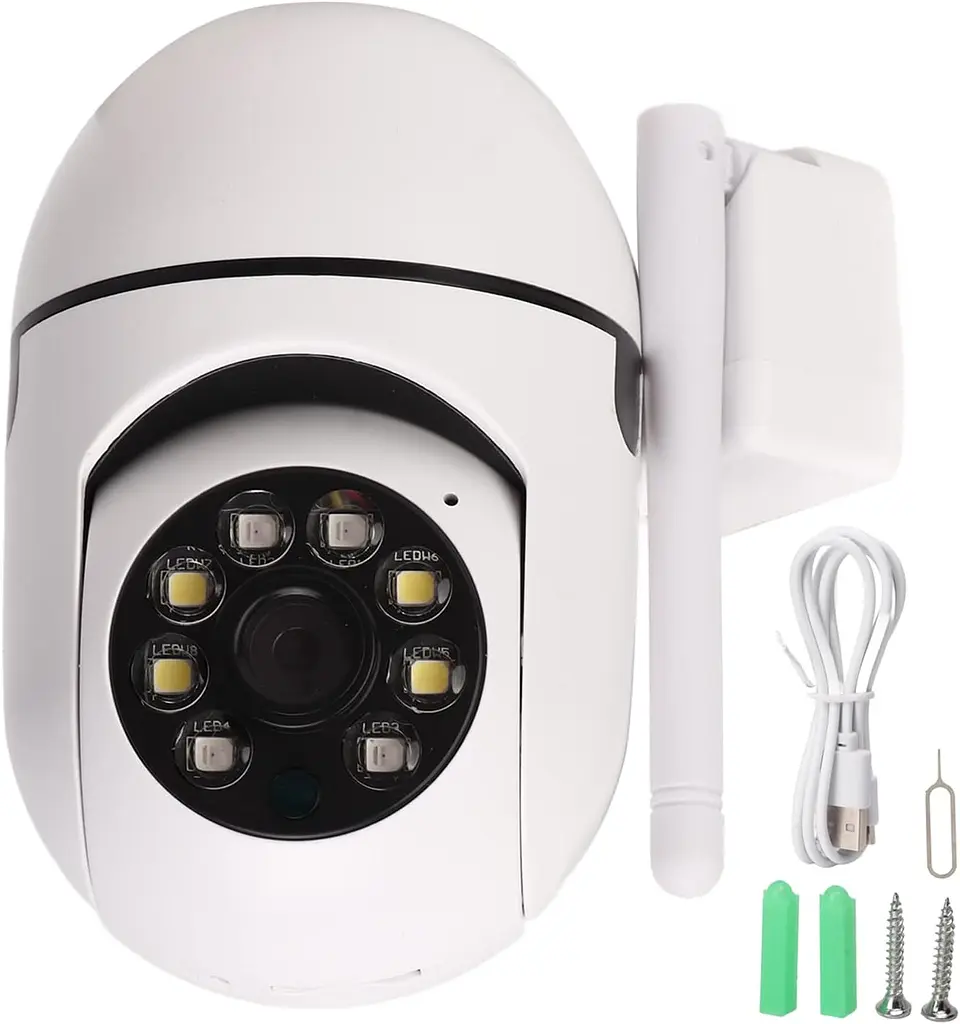 Камера відеоспостереження бездротова PIX-LINK VI365 Нічне бачення, виявлення руху, Wi-Fi White (17620) - фото 2