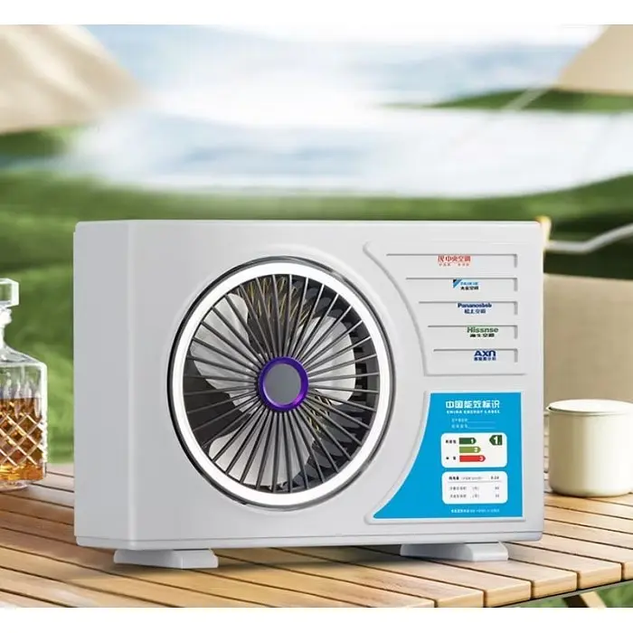 Портативний настільний акумуляторний вентилятор охолоджувач Air Conditioning Fan - фото 2