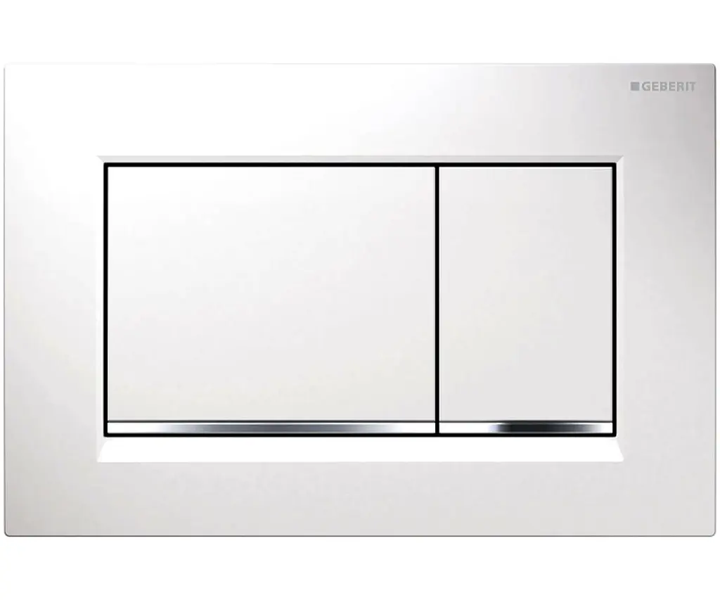 Клавіша змиву Geberit Sigma30 біла, Білий 115.883.KJ.1