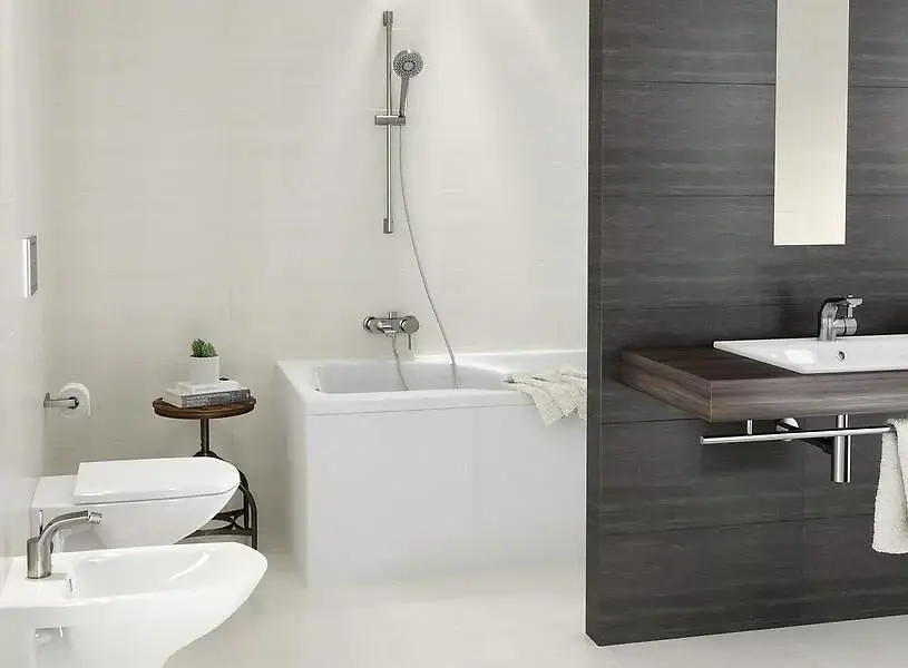 Змішувач для ванни та душу Cersanit Luvio S951-012 одноважільний Хром 30412 - фото 2