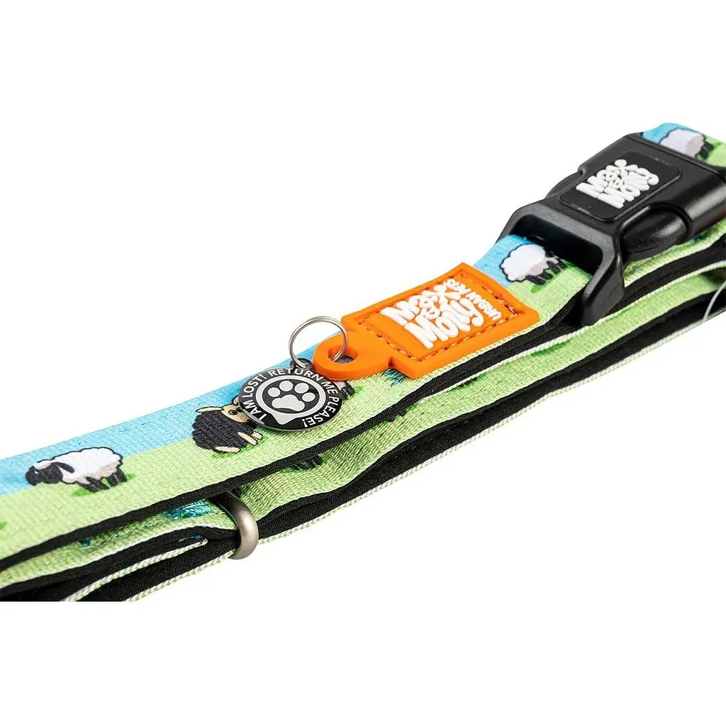 Ошейник для собак Max&Molly Smart ID Collar Black Sheep XS 22-35x1.5 см - фото 2