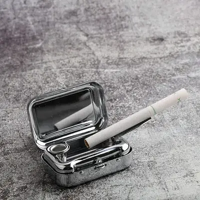 Пепельница карманная Silver Box в ассортименте - фото 5