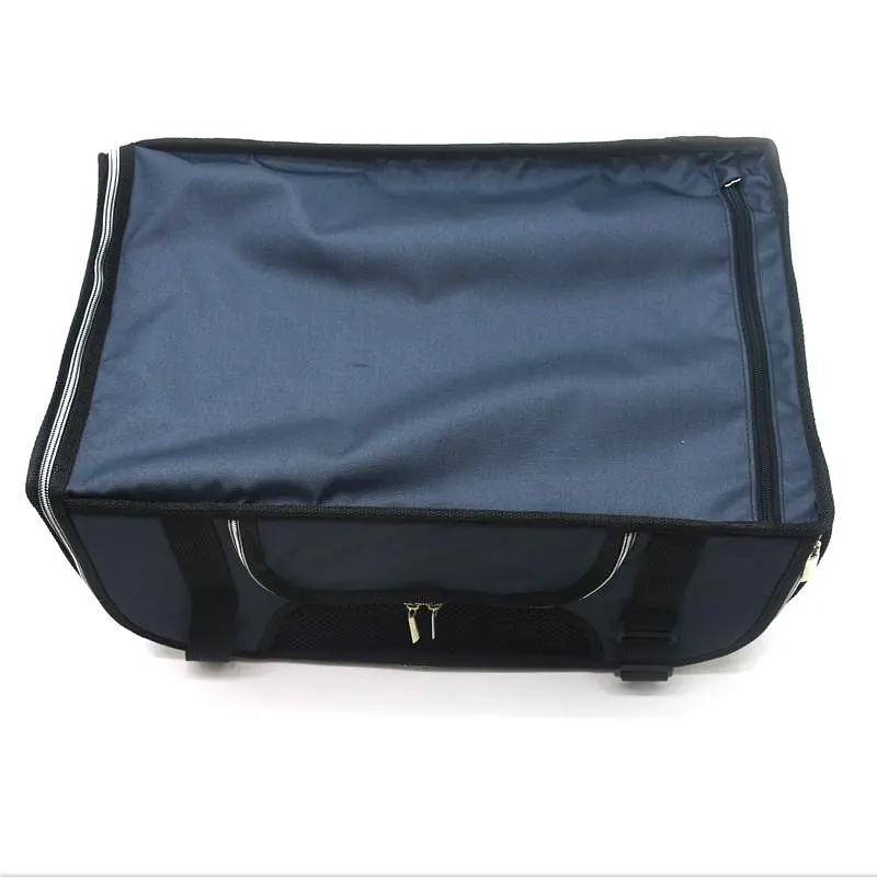 Авіа-Сумка переноска Zoo-hunt для котів та малих порід собак №1 30х45х20 см сіра - фото 8