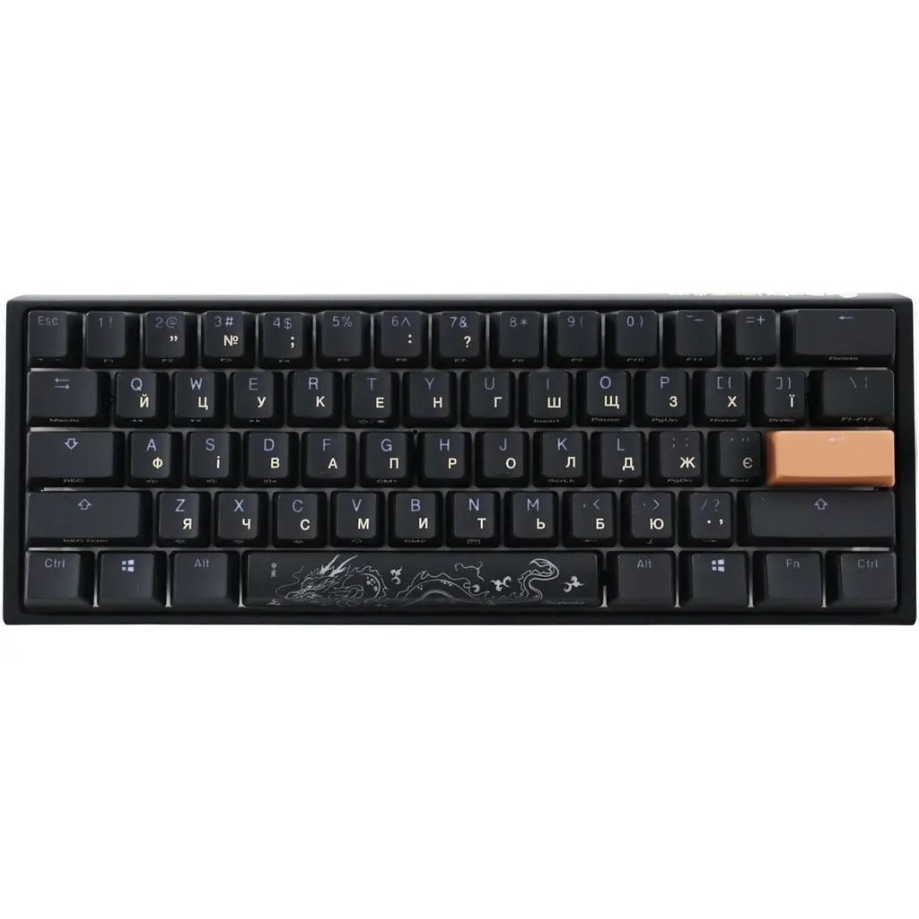 Клавіатура Ducky One 3 Mini Cherry MX Speed Silver RGB Black DKON2161ST-PUAPXCLAWSC1 UA [125716] - фото 2