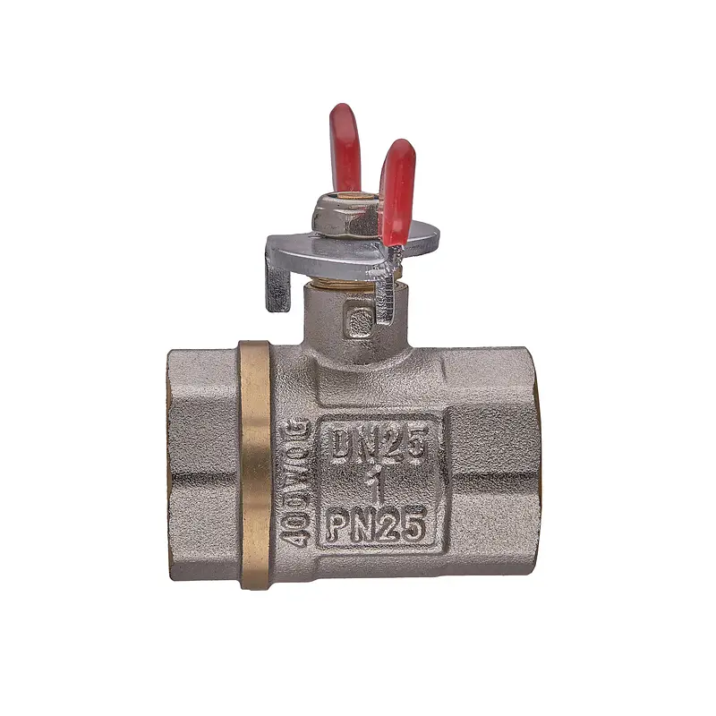 Кран кульовий Waterpro WP602-25FFW - 1" ГГМ (сталевий метелик) WP3292 - фото 2