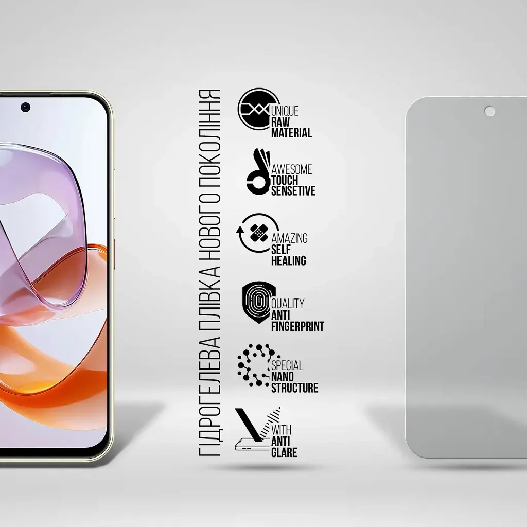 Плівка захисна Armorstandart Matte hydrogel ZTE Nubia V80 Design 4G (ARM94085) - фото 2