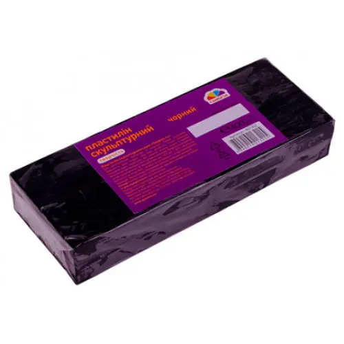 Пластилін "Гамма UA" Творчість 400гр скульпт. чорний №401302(6)