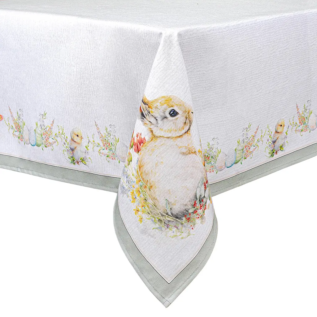 Скатерть Home Line Пасхальный кролик 120х150 см (192528) - фото 2