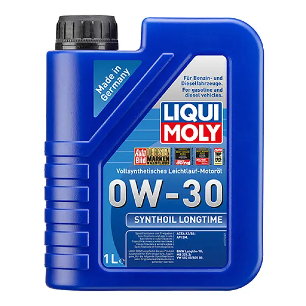 Синтетична моторна олива - Synthoil Longtime SAE 0W-30 1л. (8976)