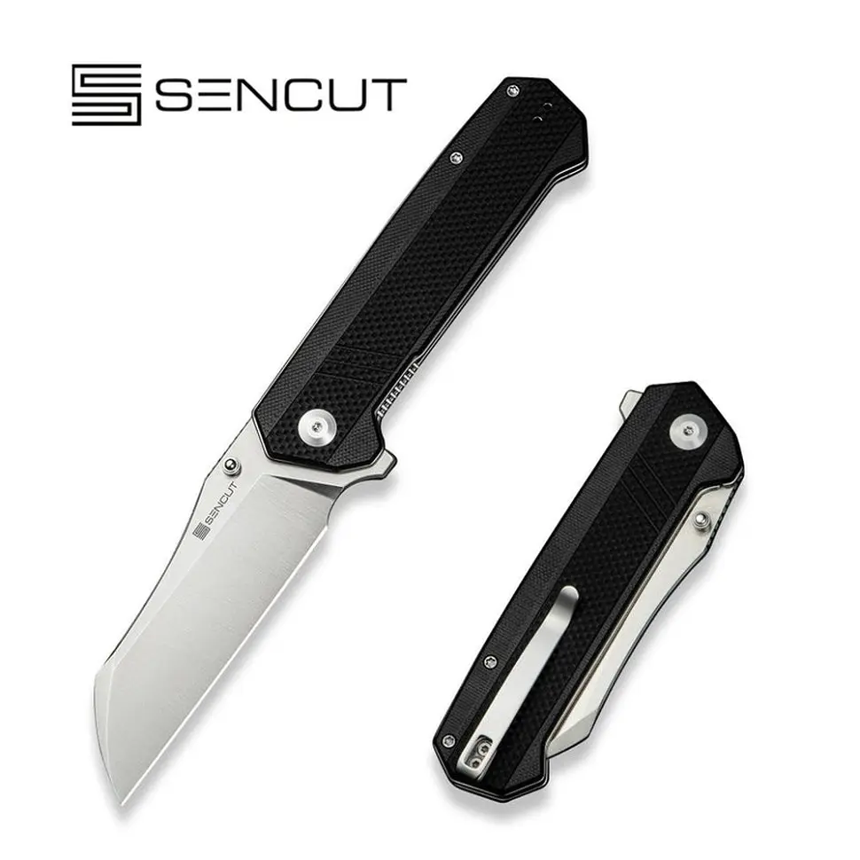 Ніж складаний туристичний Sencut Draxor, (9.4 см) 9Cr18MoV / G10 чорний - фото 8