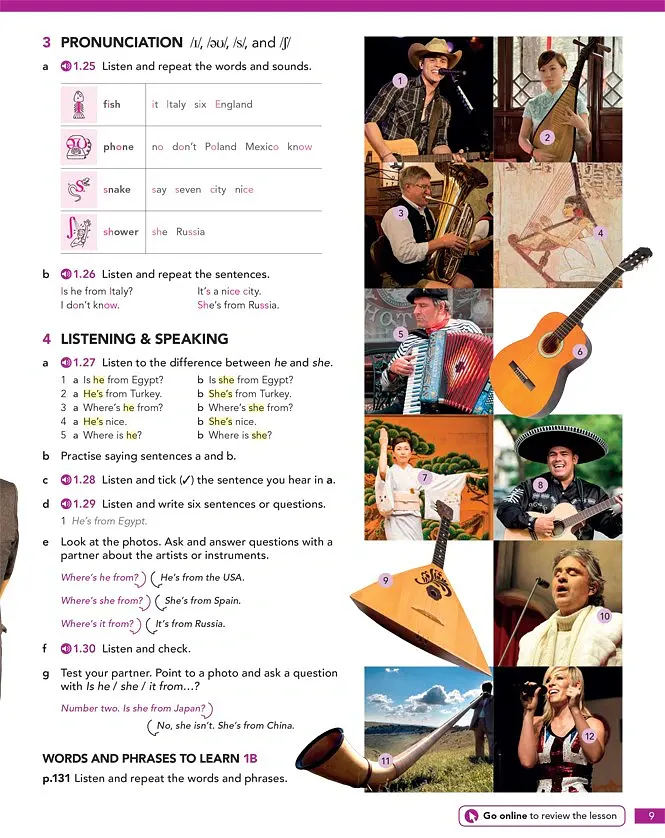 English File (4th Edition) Beginner Student's Book with Online Practice - Клайв Оксенден - фото 8