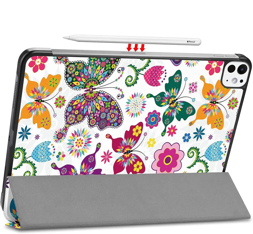 Чохол-книжка BeCover Smart Case для Apple iPad Pro 11" M4 2024 Butterfly (711631) - фото 4