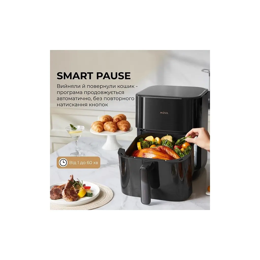 Мультипіч MOVA AeroChef FD10s Pro Black (VFF12A-BL-S) - фото 9