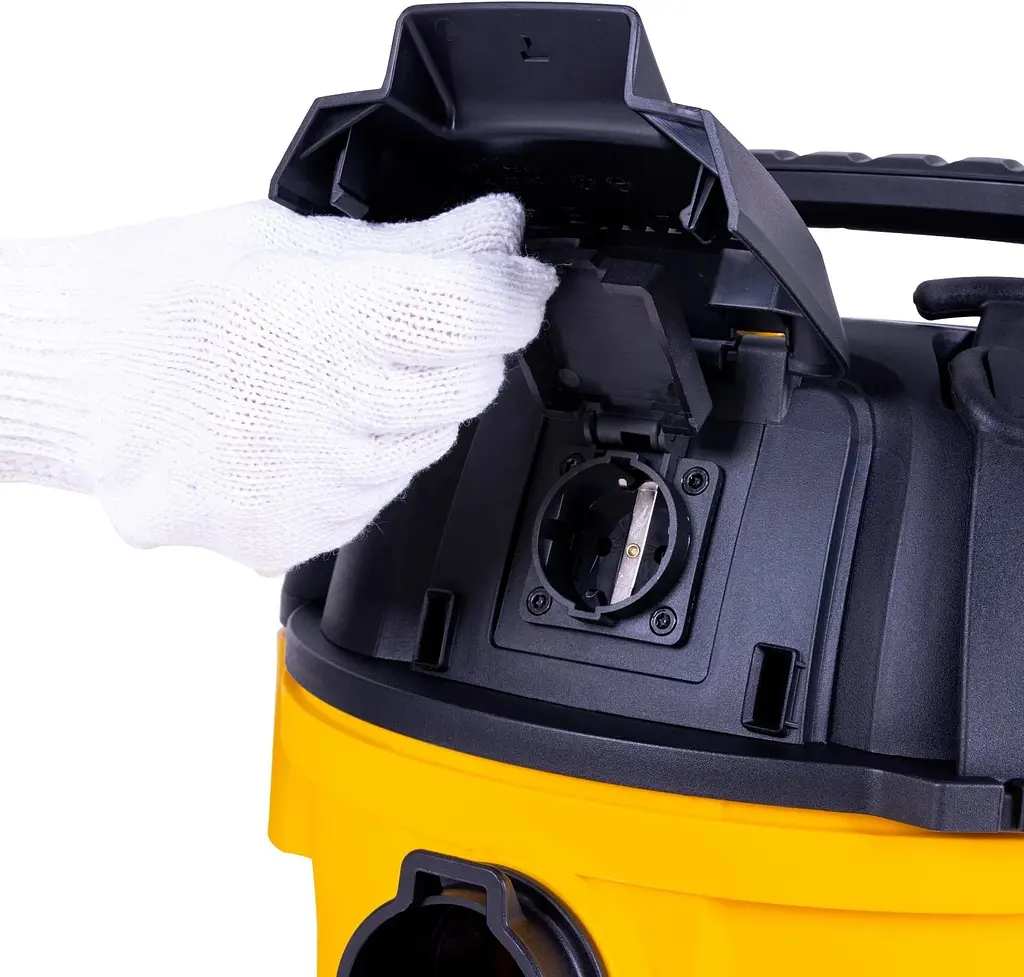 Пилосос професійний 1050Вт 15кПа контейнер 20л 6.2кг DeWALT teh0016320 - фото 3
