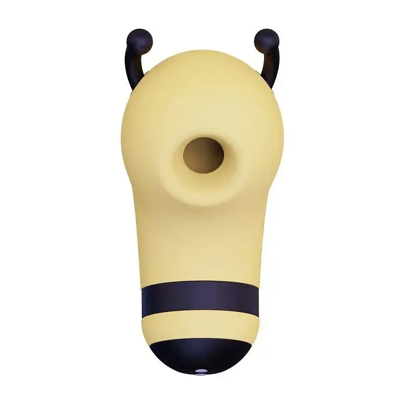 Симулятор орального сексу з електростимуляцією CuteVibe Beebe, 6.5х3.3 см (жовтий) - фото 4