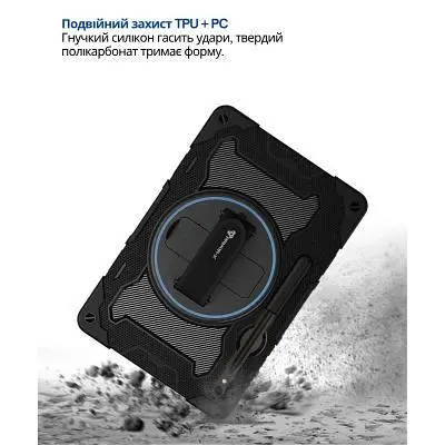 Чохол до планшета BeCover Horizontal handle Samsung Galaxy Tab S10 FE Plus (SM-X620/SM-X626) 13.1" Black (714568) - фото 5