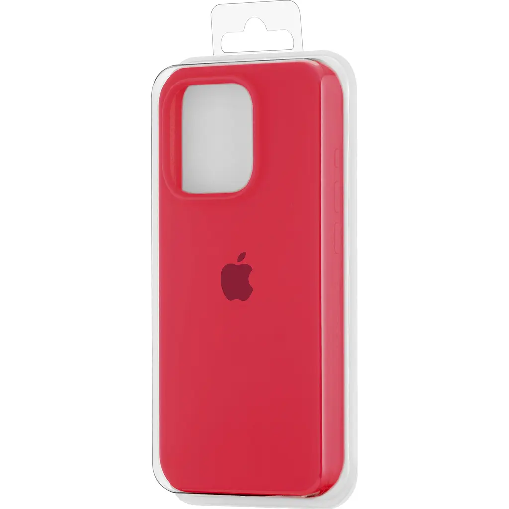 Чохол Silicone Case для Apple iPhone 16 Pro Red AA [115017] - фото 2