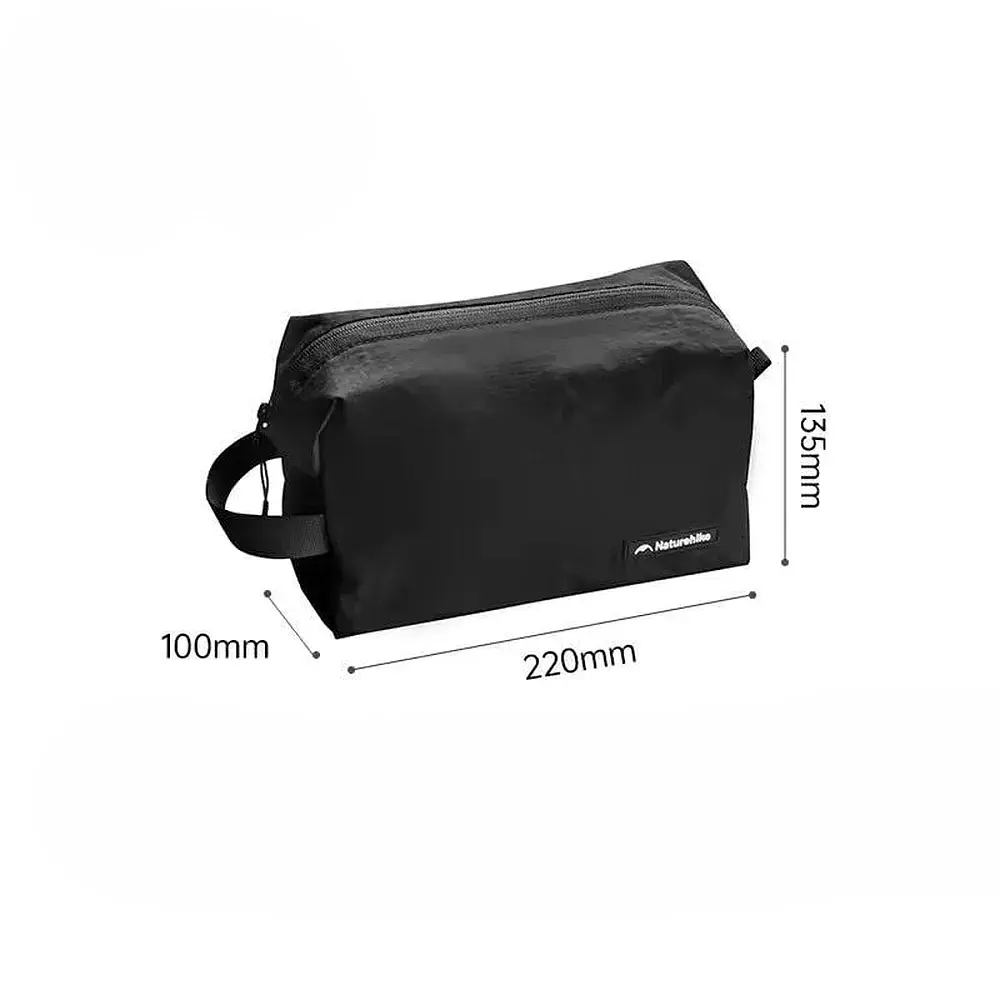 Косметичка Naturehike CNK2450XB024, розмір L, чорна - фото 2