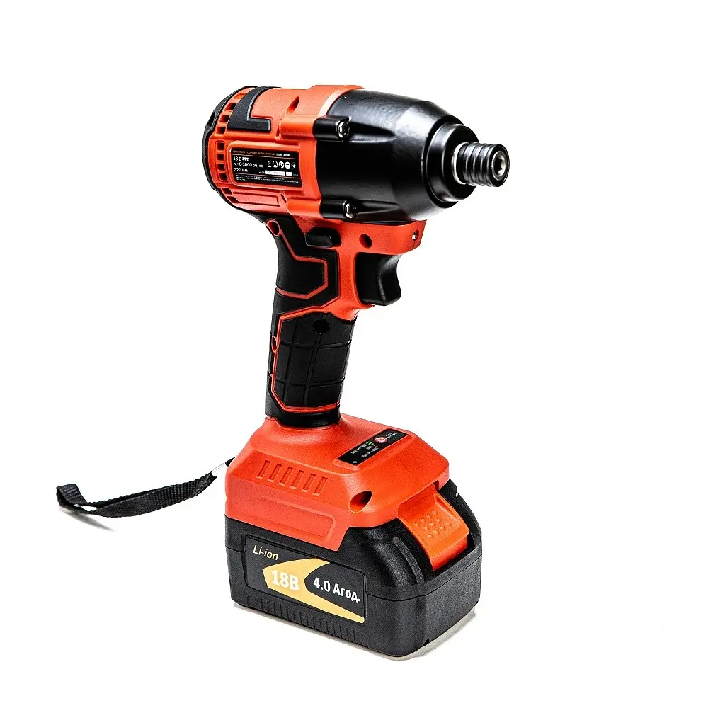 Гвинтокрут акумуляторний GTM IS18/320BL (320 Нм, 1/4", BL, GTM 18V) - фото 4