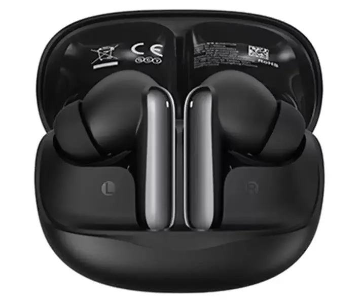 Наушники беспроводные QCY MeloBuds N50 (HT12) TWS черные - фото 3